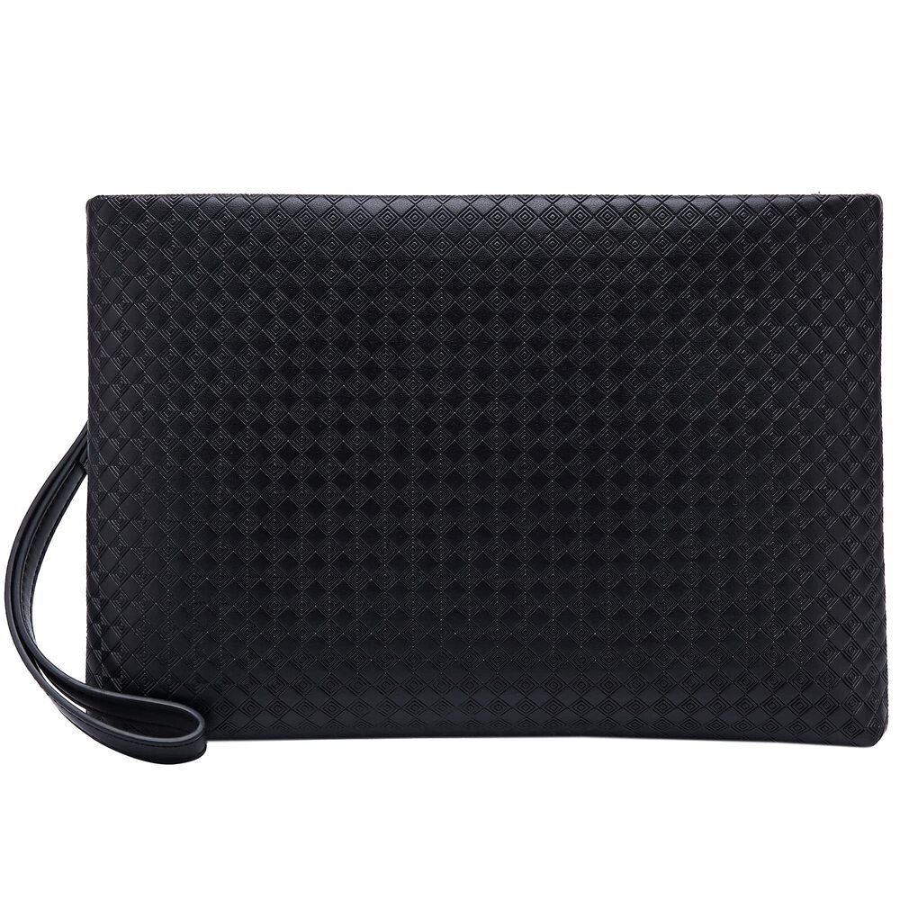 4115 Clutch Bag Man Purse Handbag 12 inches Large Hand Bag Big Clutch